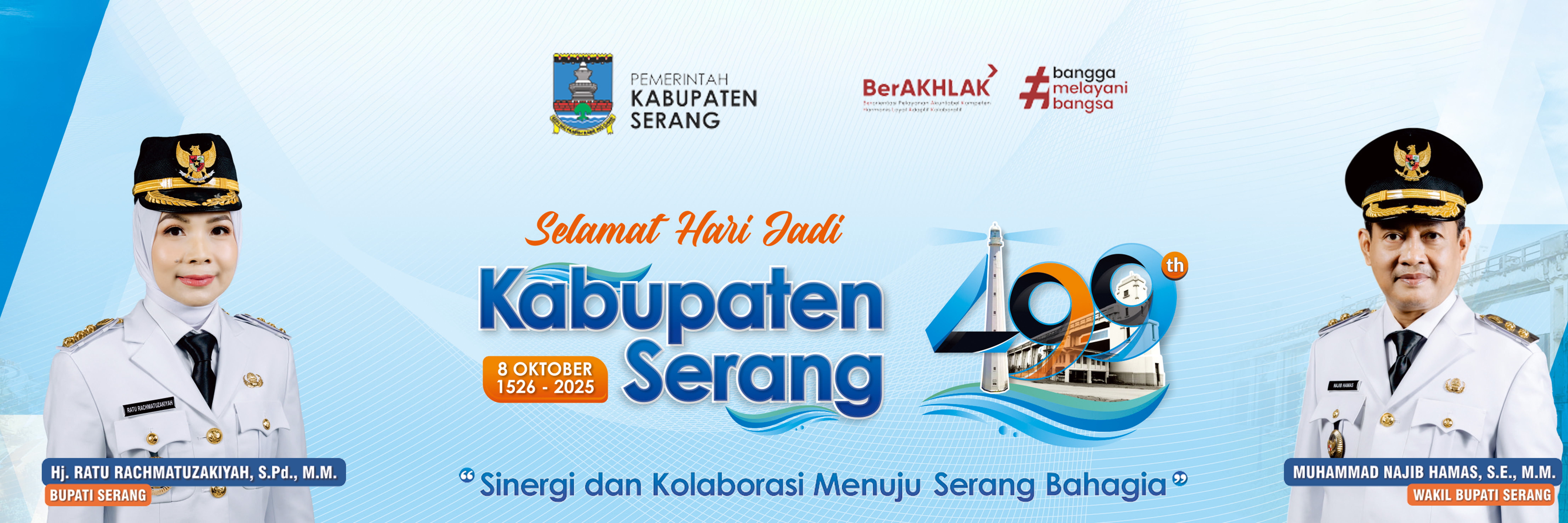 HARI JADI KABUPATEN SERANG KE-499 TAHUN 2025