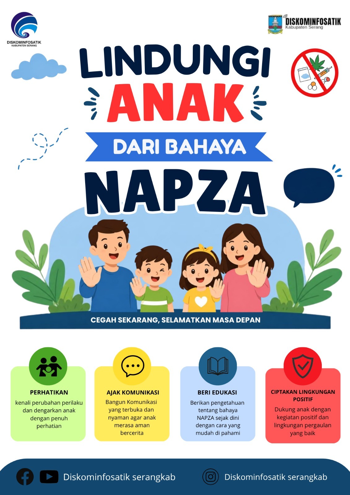 Lindungi Anak dari Bahaya NAPZA